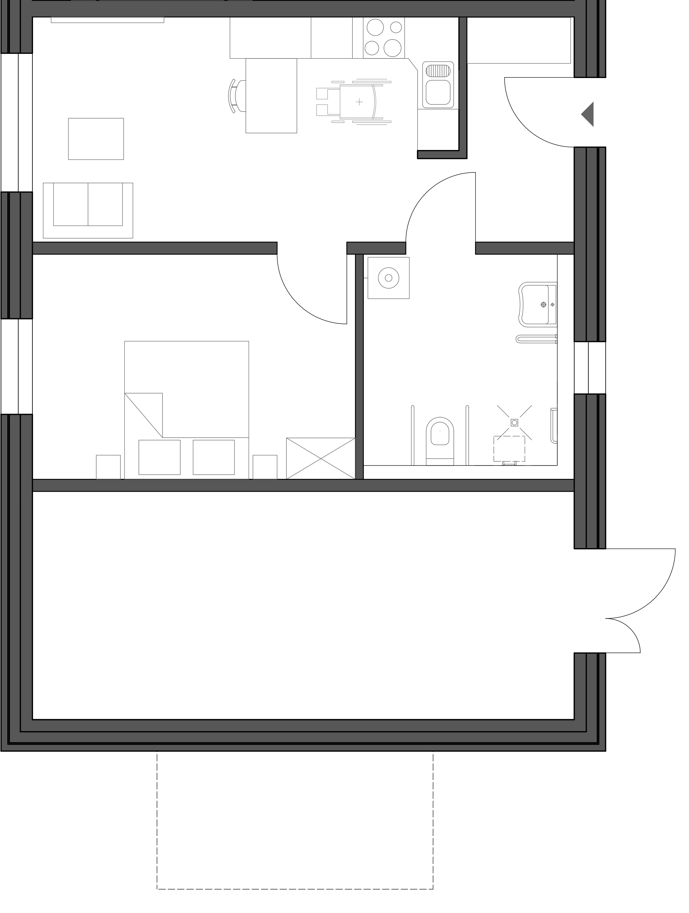 Grundriss Wohnung 5
